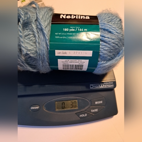 Loops & Threads Haze yarn, 75% or more of each ball left, used for 1 tiny hat - Picture 9 of 9